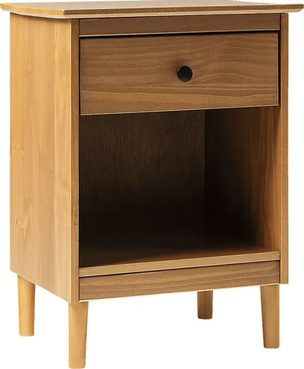 Cadmium Caramel Nightstand