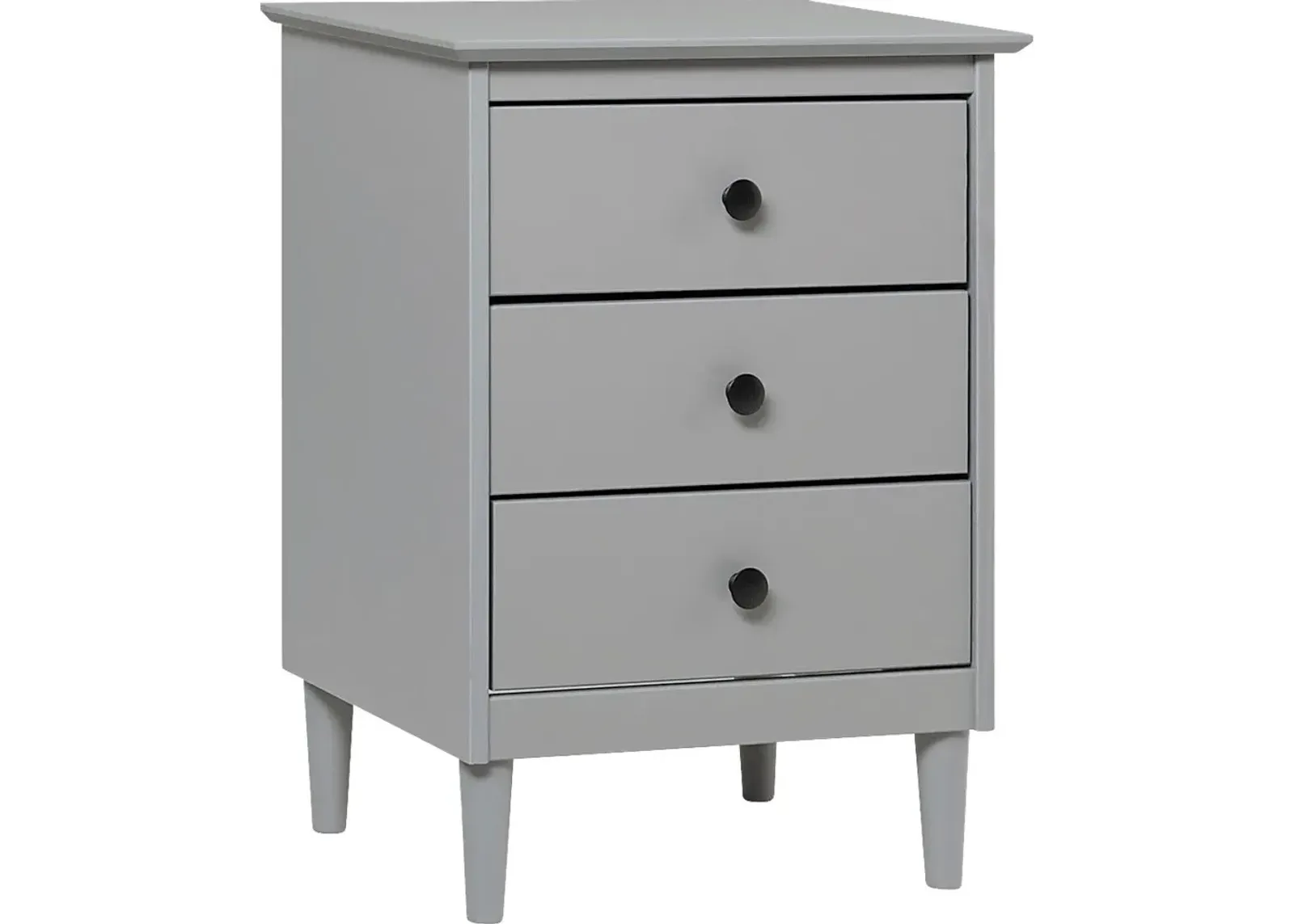 Cadmium Gray Nightstand