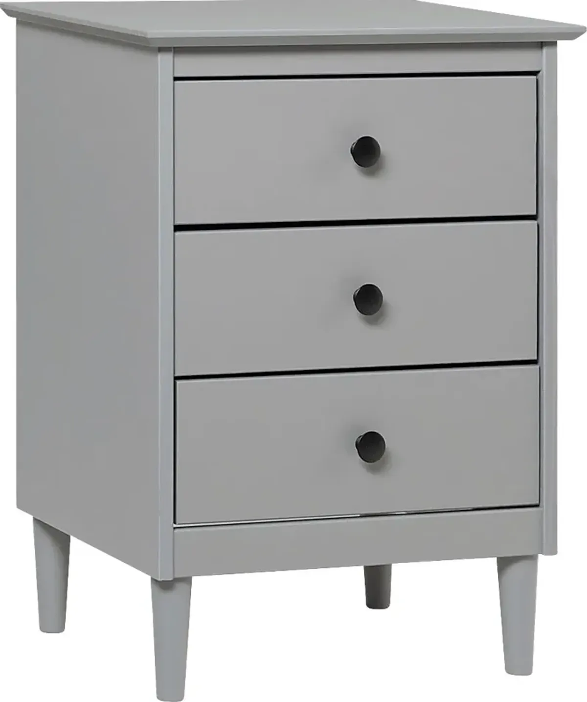 Cadmium Gray Nightstand