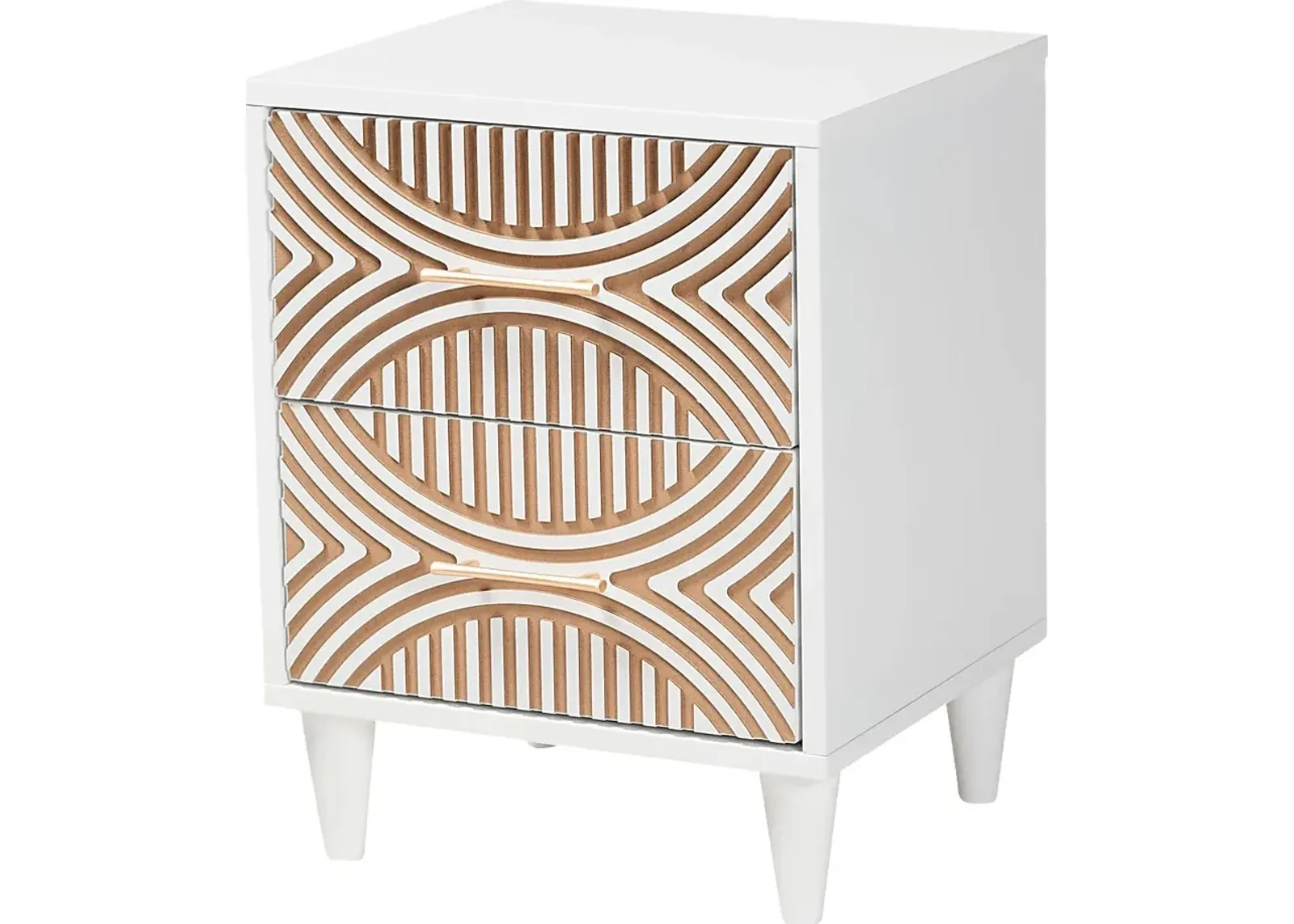 Naugle White Nightstand