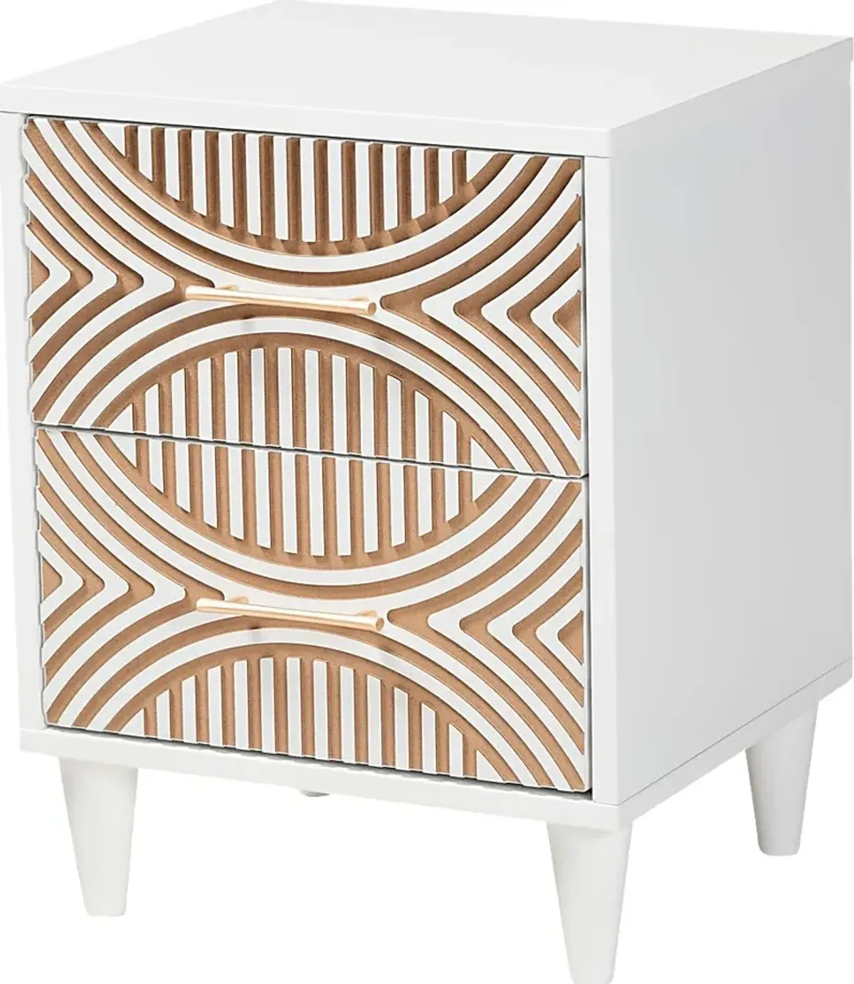 Naugle White Nightstand