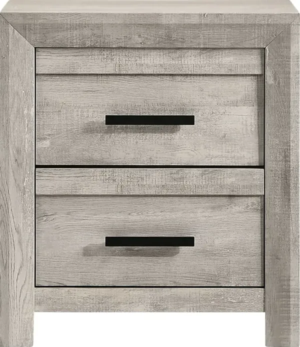 Oysterwares White Nightstand