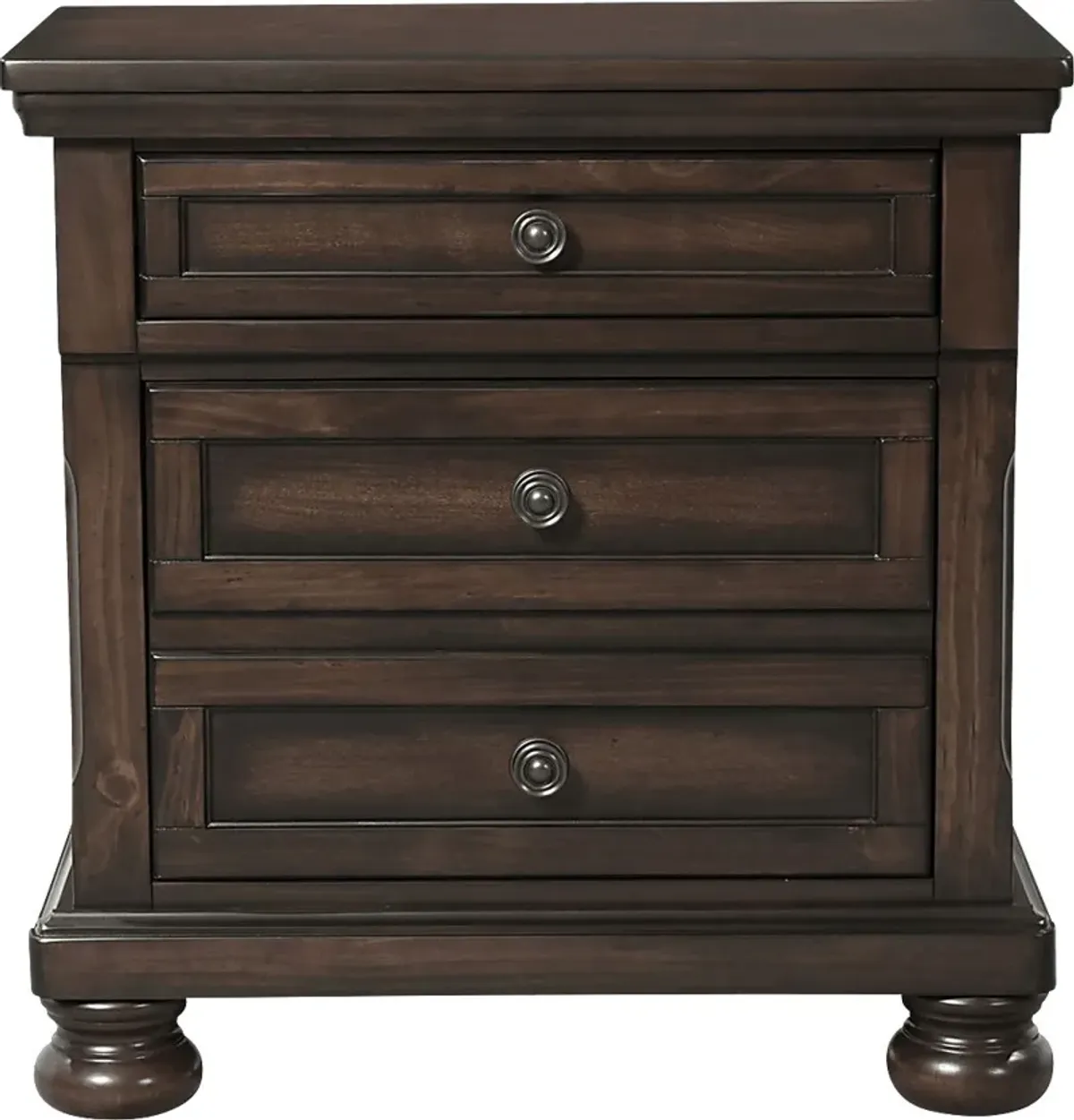 Ascoo Walnut Nightstand