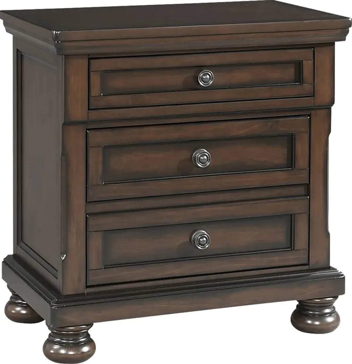 Ascoo Walnut Nightstand