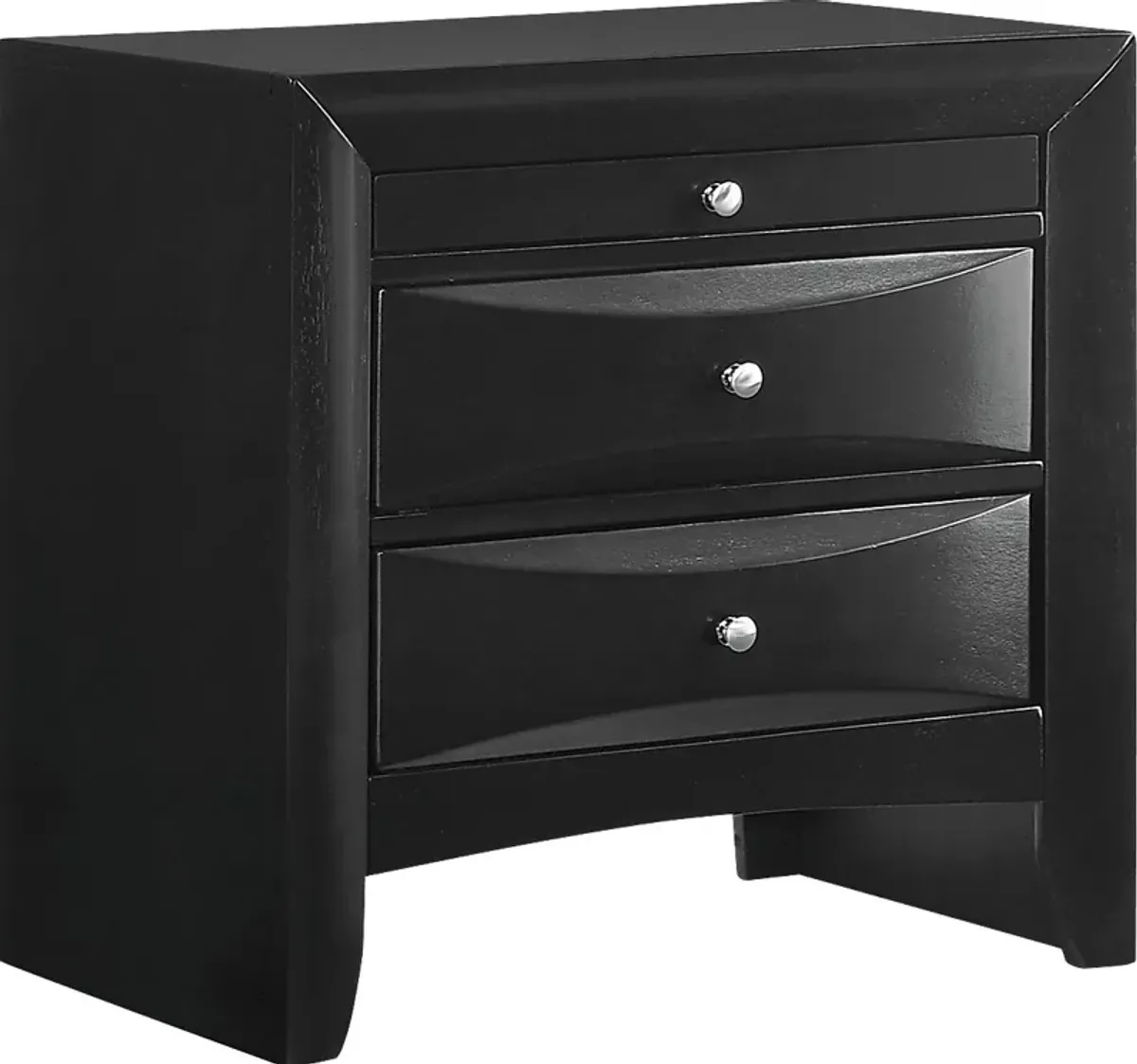 Osaze Black Nightstand