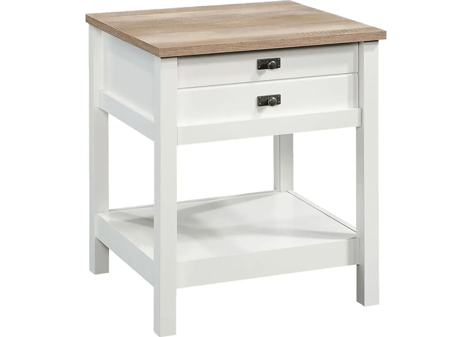 Lakespray White Nightstand