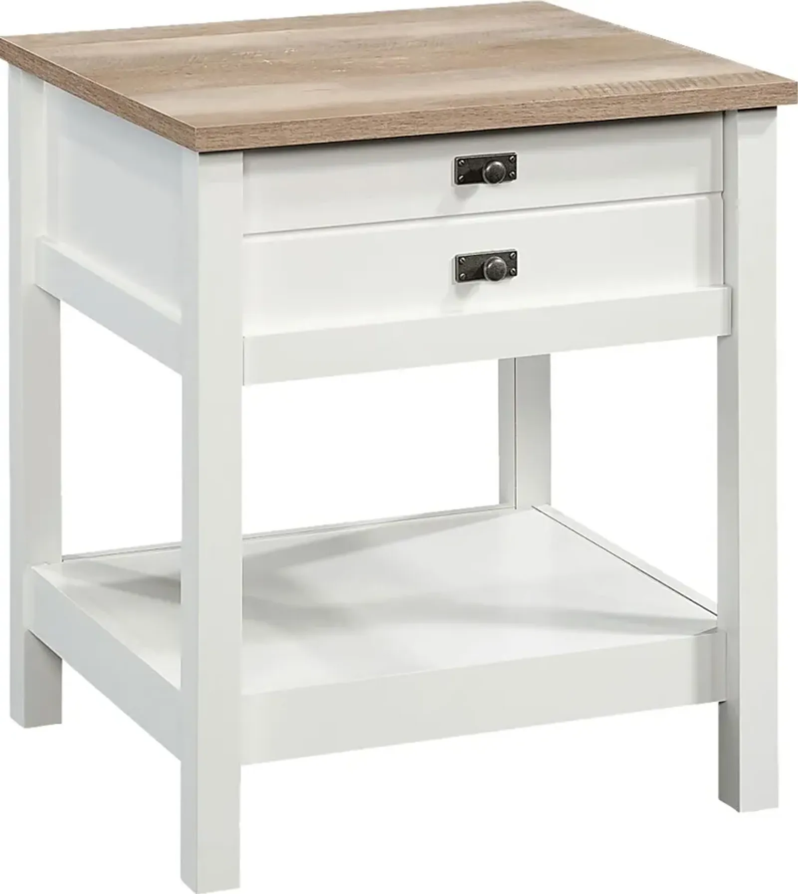 Lakespray White Nightstand