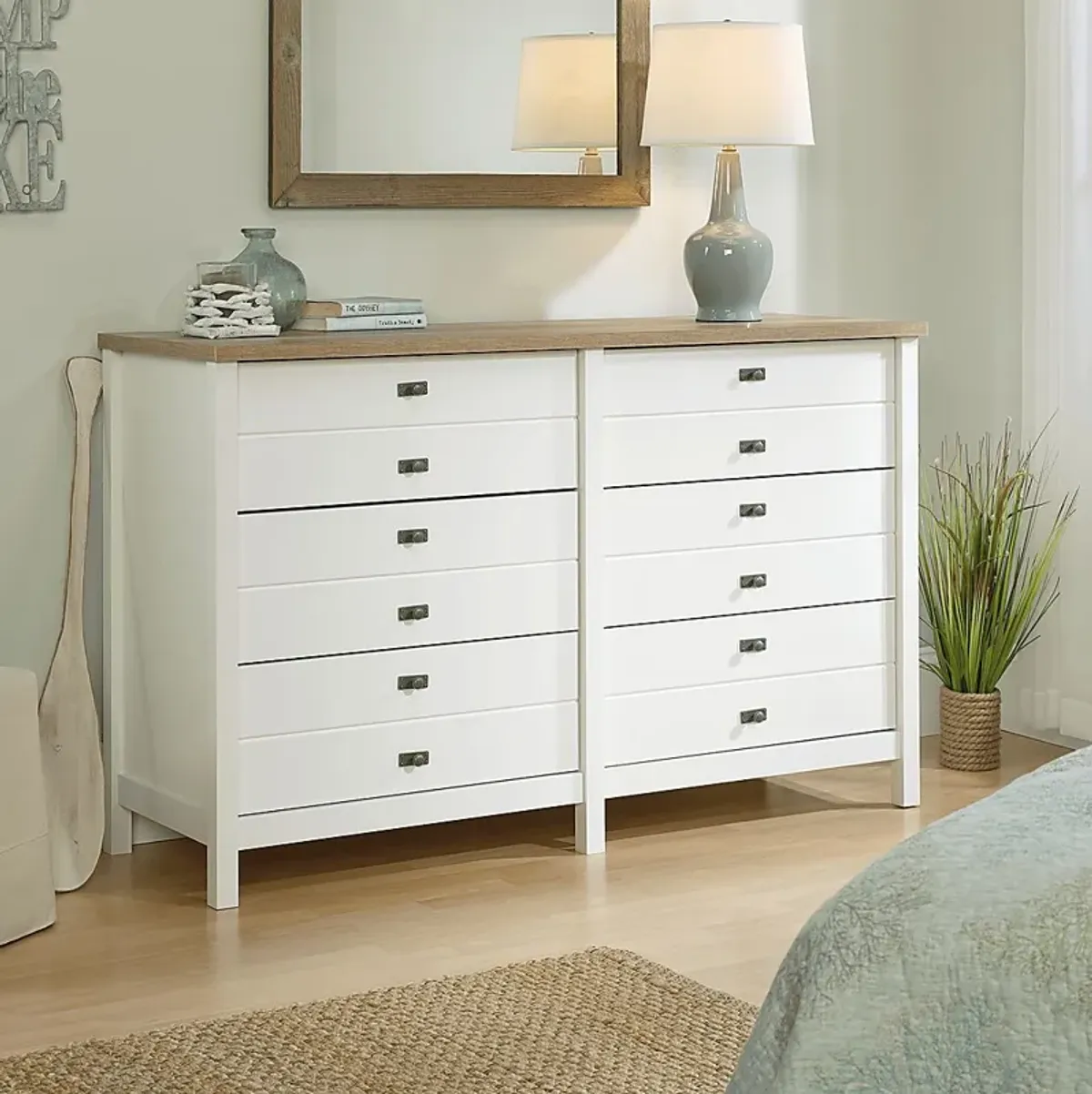 Lakespray White Dresser