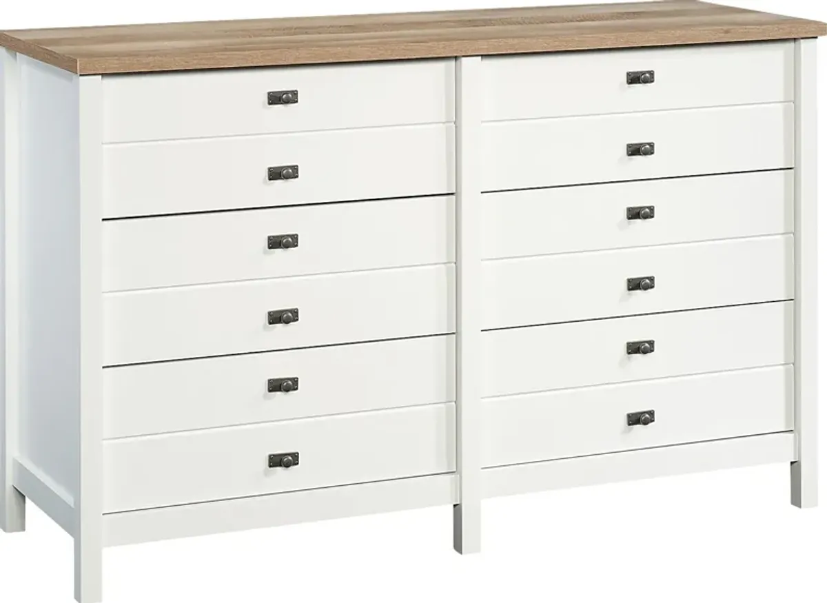 Lakespray White Dresser