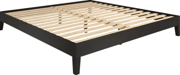 Bonariden Black King Platform Bed