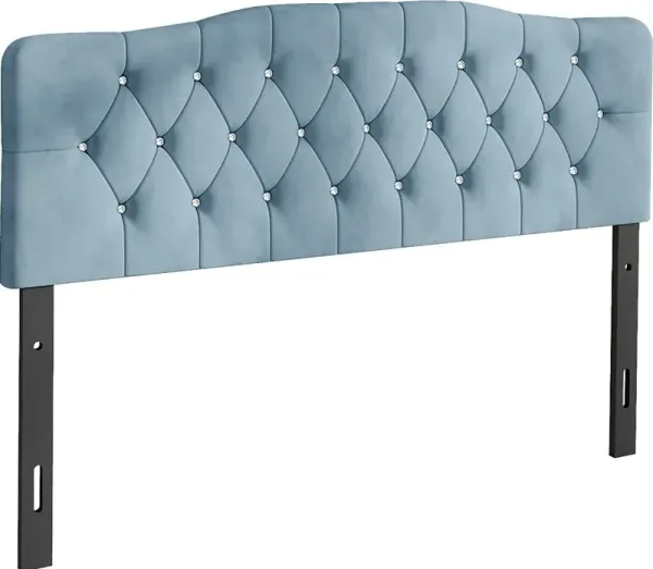 Grissom Blue King Headboard