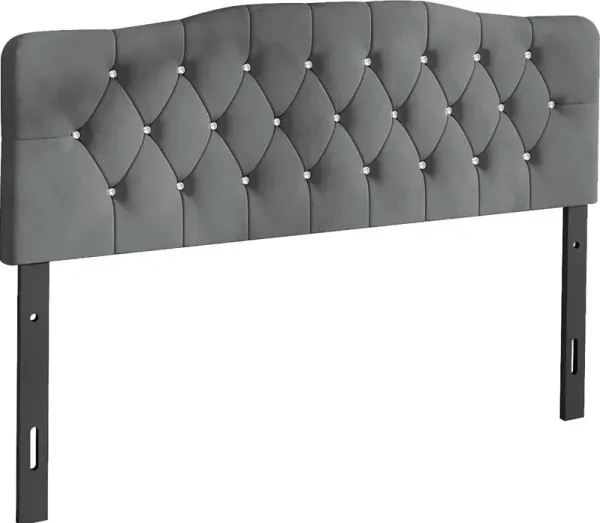 Grissom Gray King Headboard