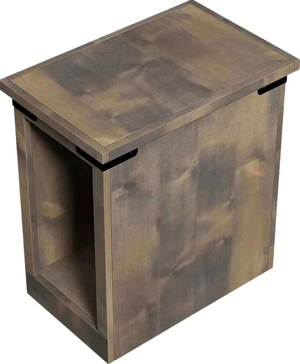 Wapegue Dark Brown Nightstand