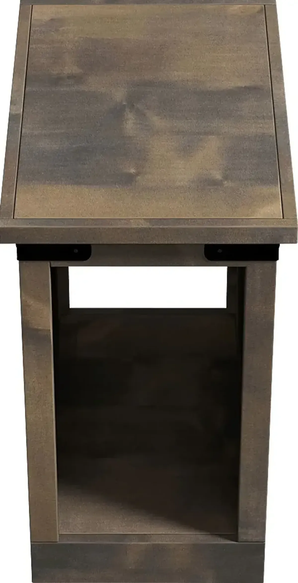 Wapegue Dark Brown Nightstand