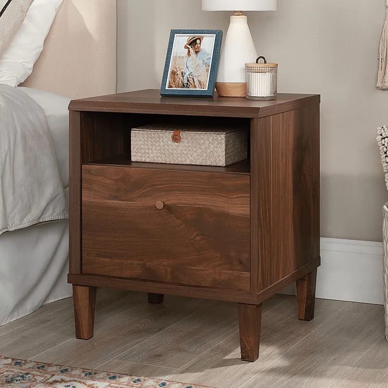 Alvaniece Brown Nightstand