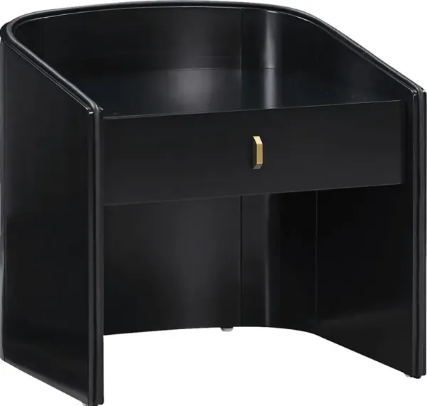Escalon Black Nightstand