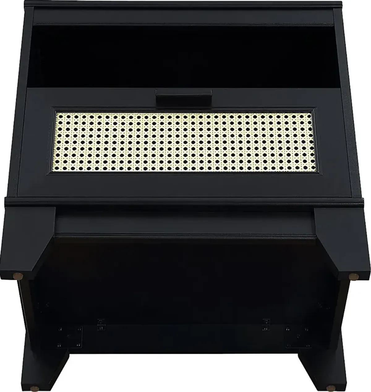 Gansons Black Nightstand