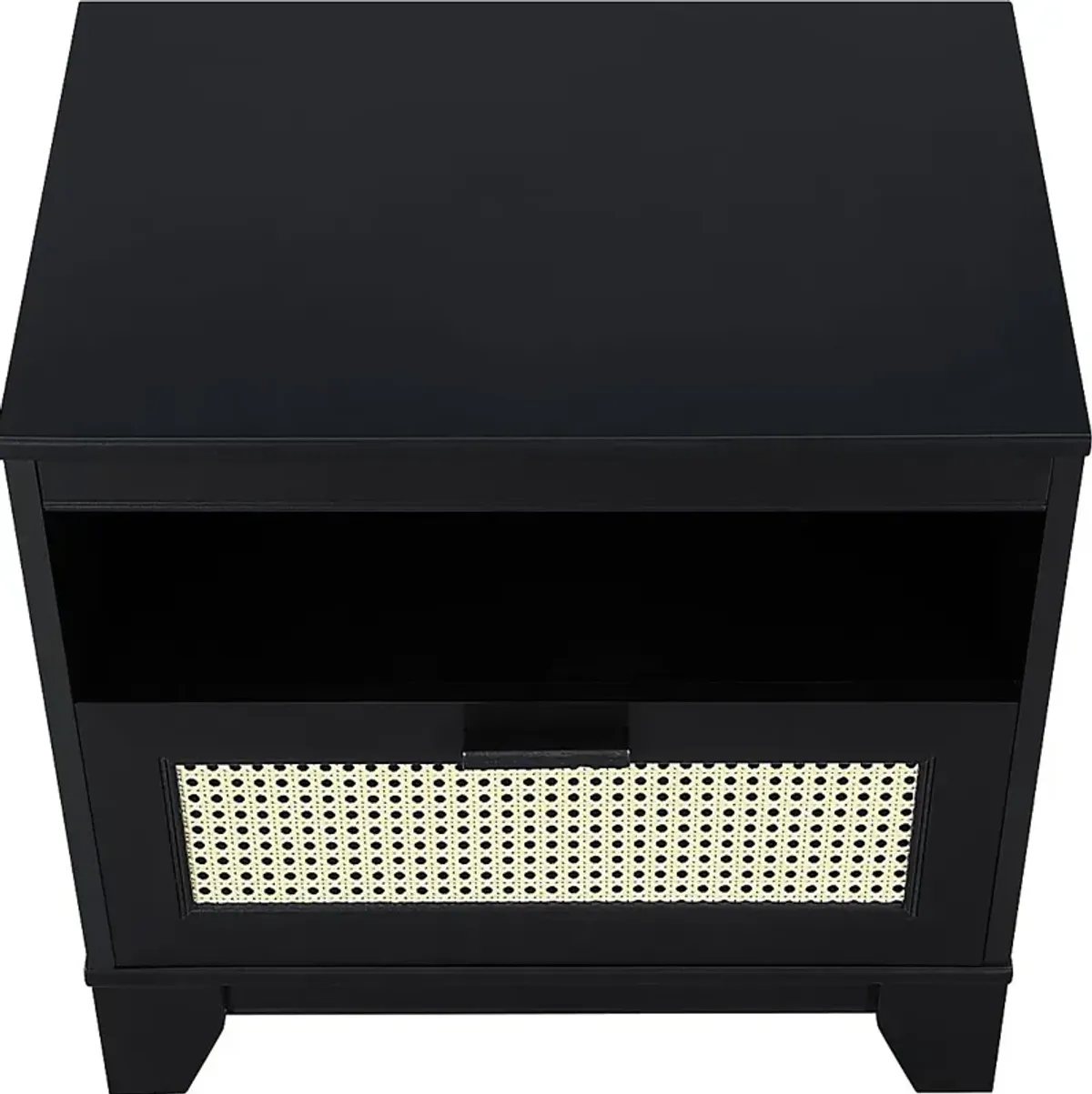 Gansons Black Nightstand