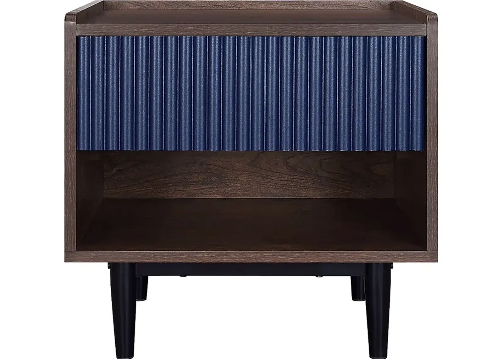 Lindall Navy Nightstand