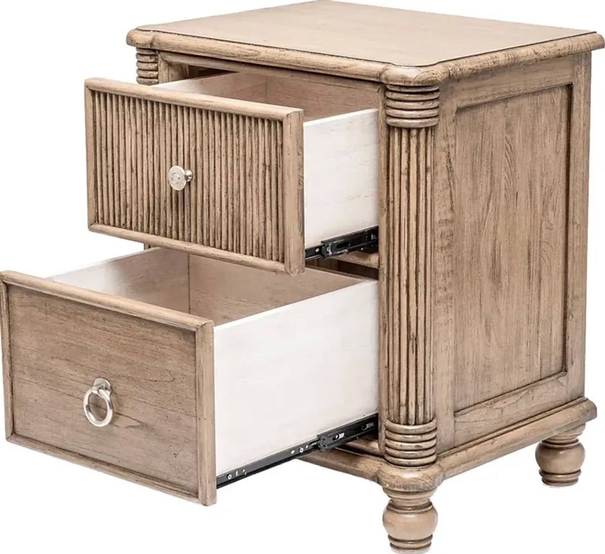 Alzim Brown Nightstand