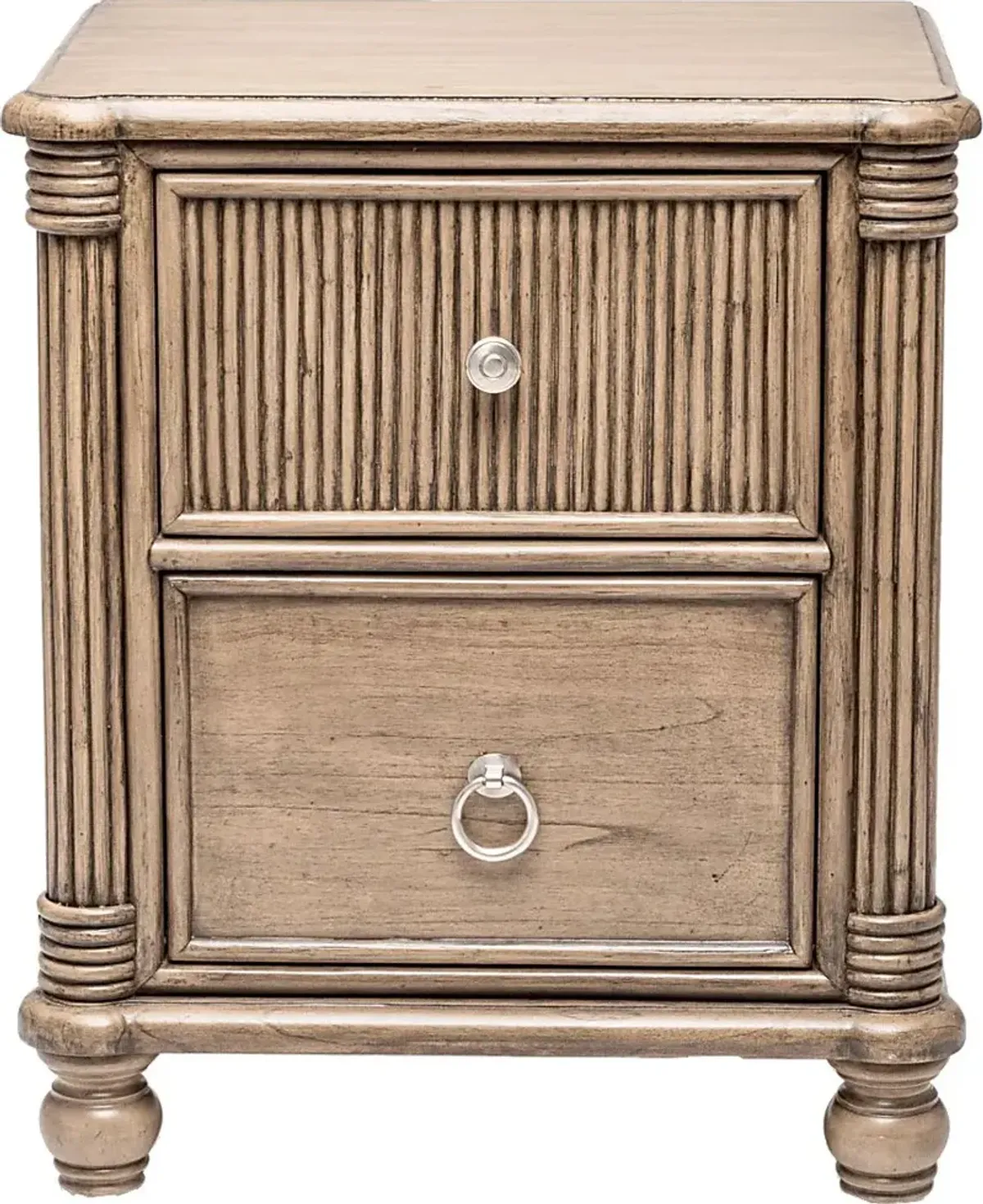 Alzim Brown Nightstand