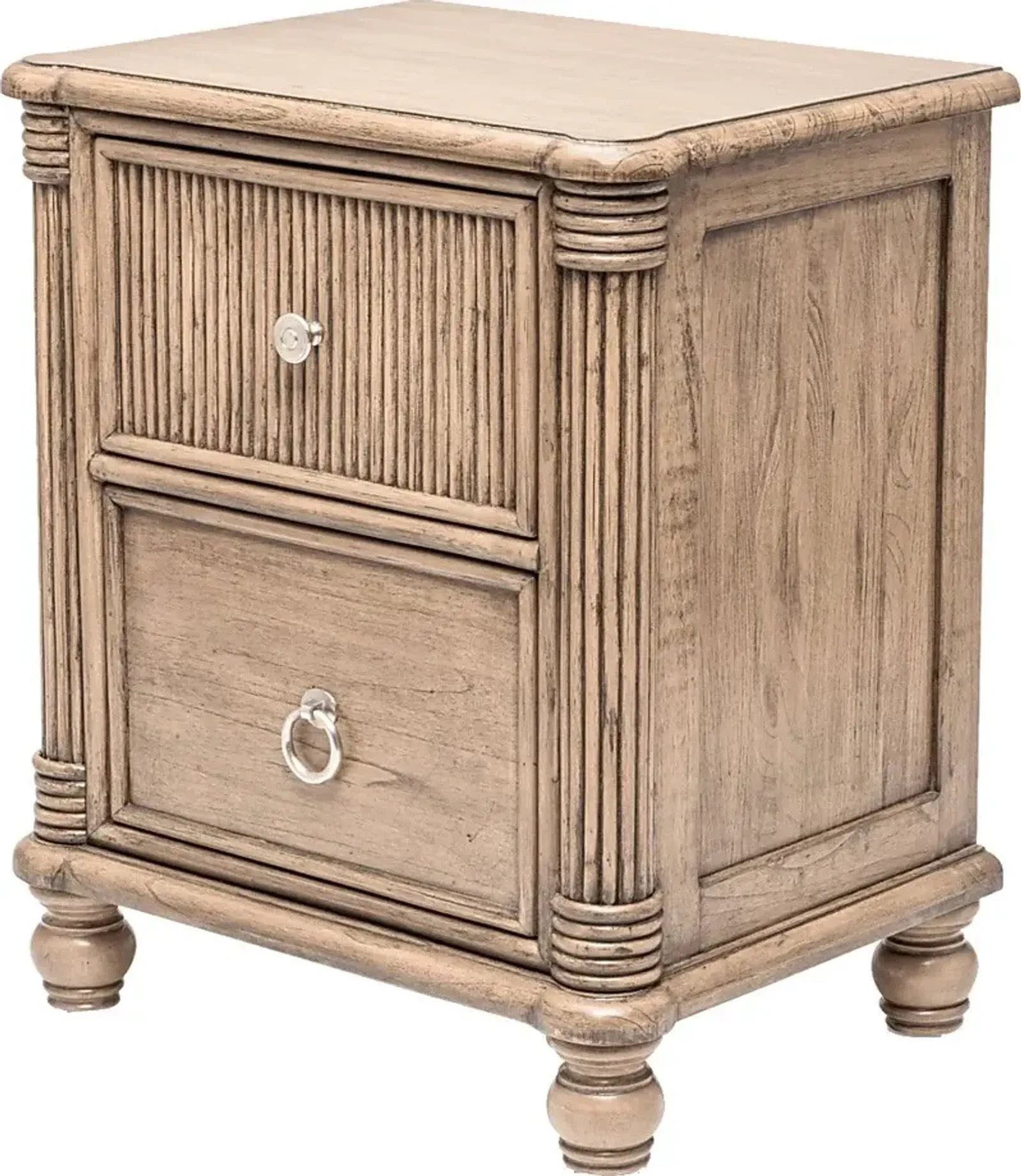 Alzim Brown Nightstand