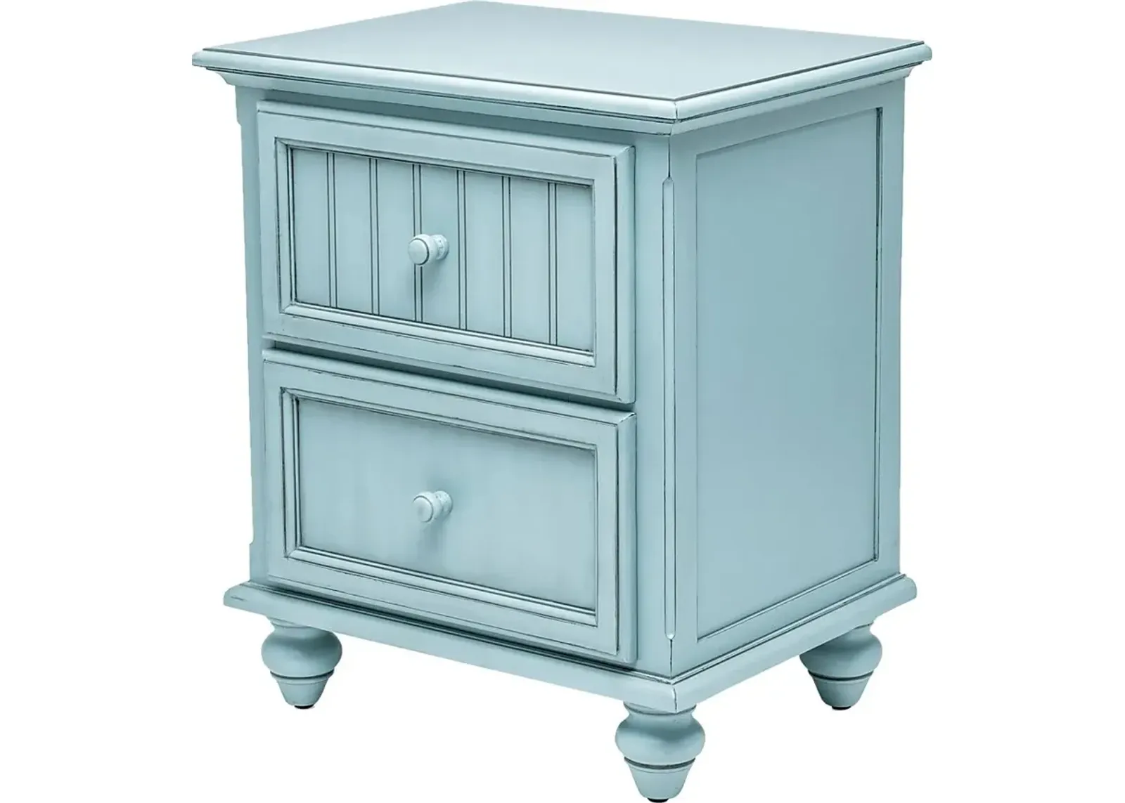 Aketi Blue Nightstand