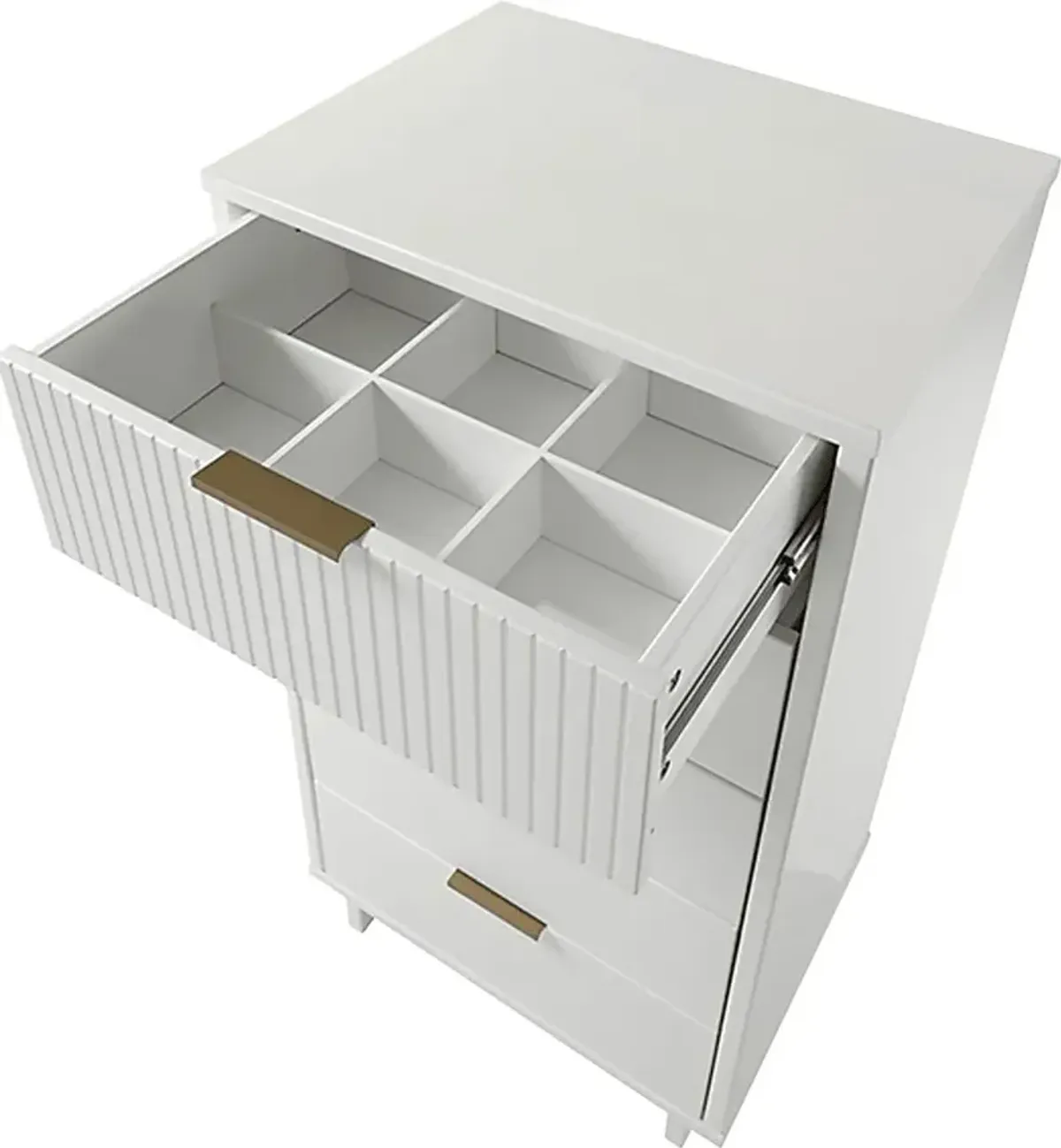 Bremmer I White Dresser