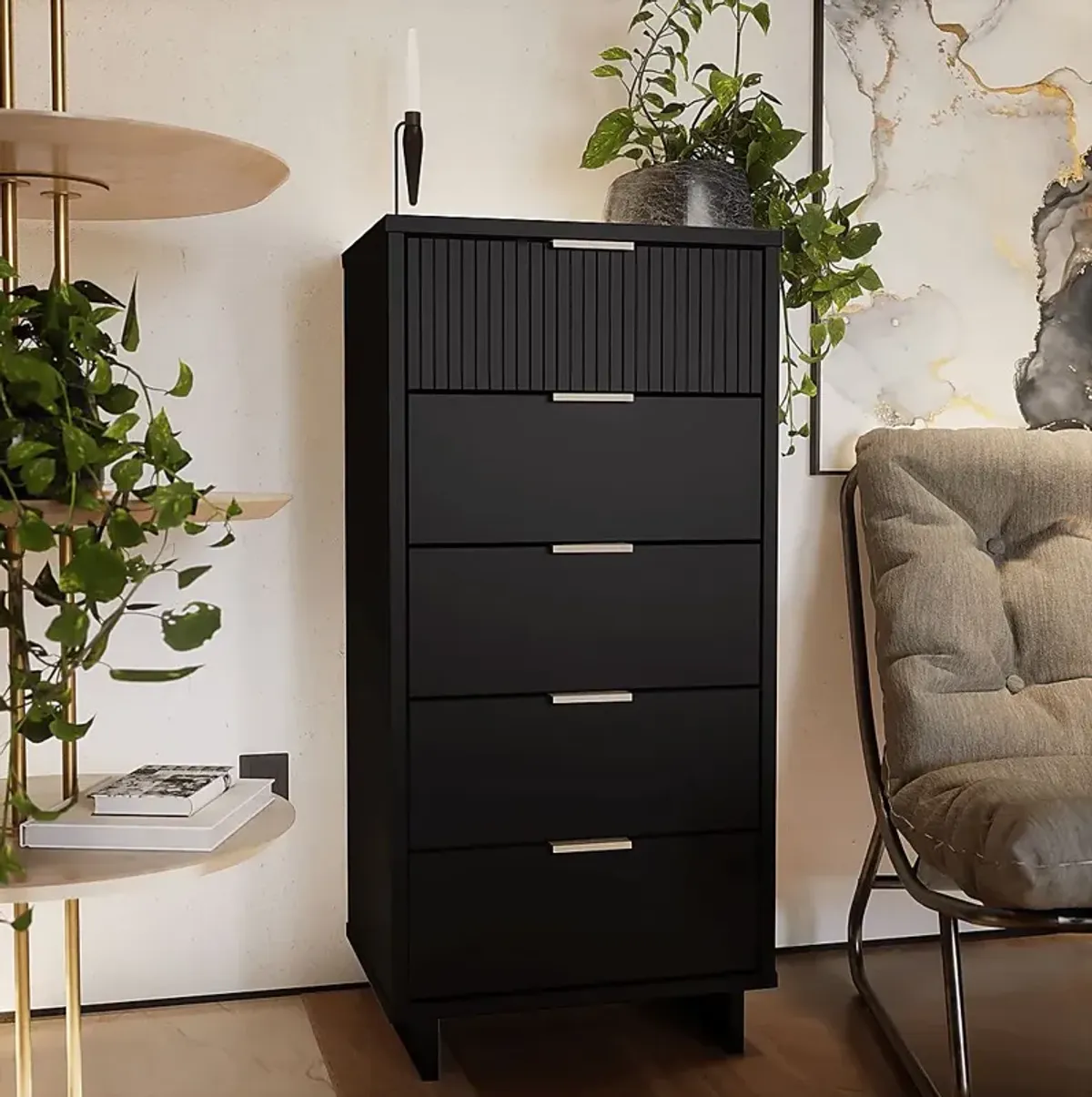 Bremmer I Black Dresser