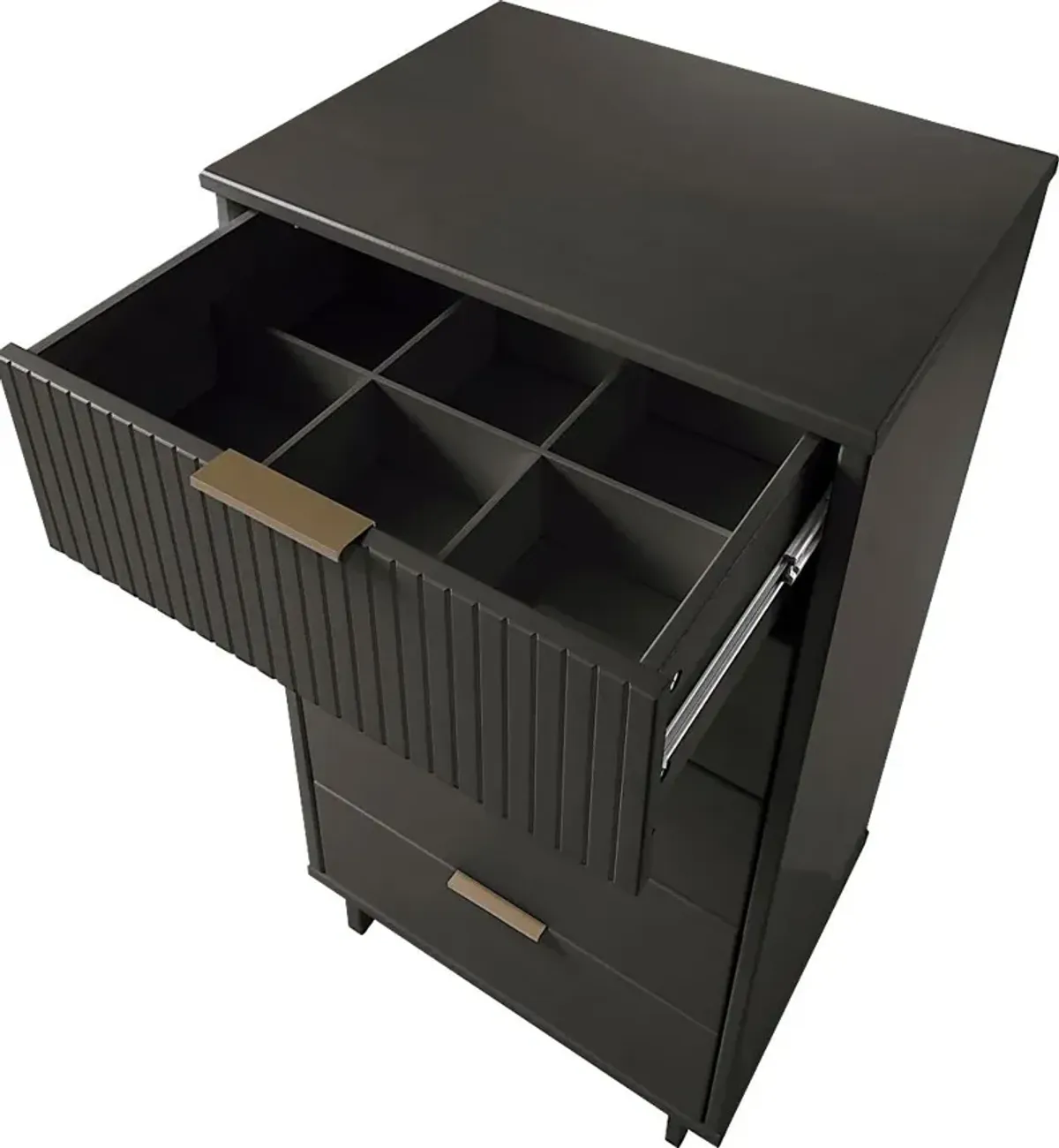 Bremmer I Dark Gray Dresser