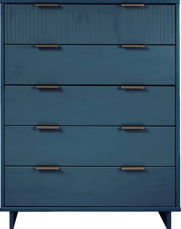 Bremmer III Midnight Blue Dresser