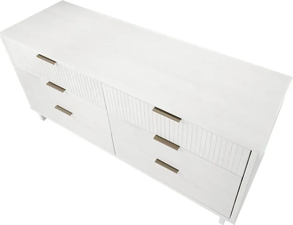 Bremmer IV White Dresser