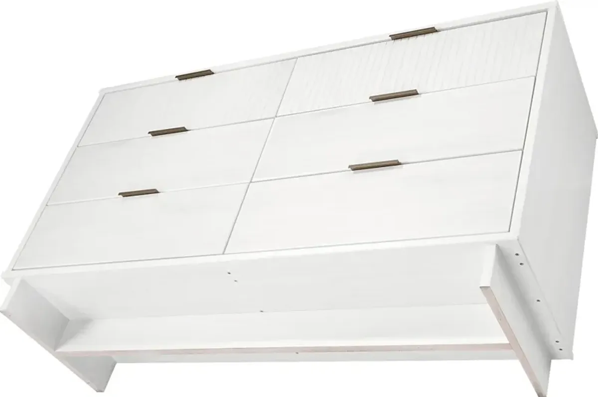 Bremmer IV White Dresser