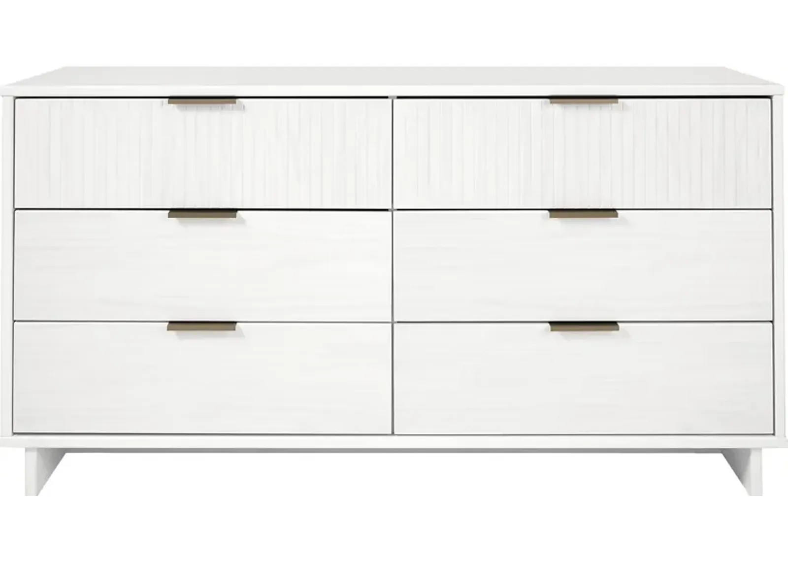 Bremmer IV White Dresser