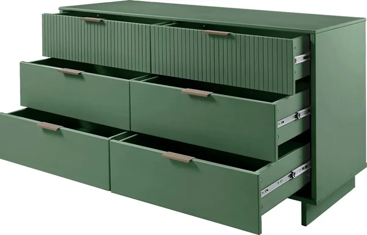 Bremmer IV Green Dresser