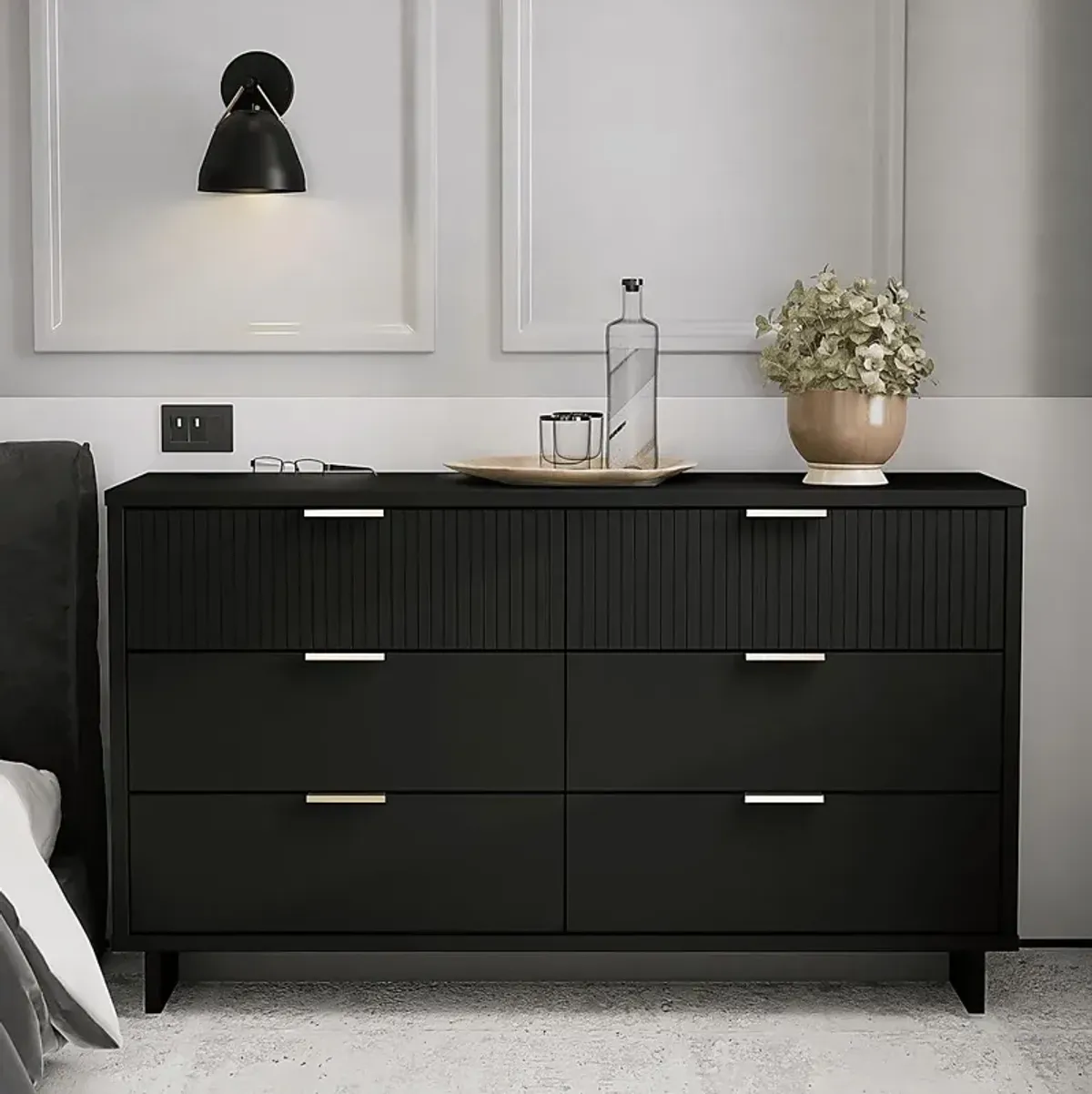 Bremmer IV Black Dresser