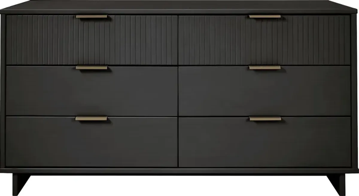 Bremmer IV Dark Gray Dresser