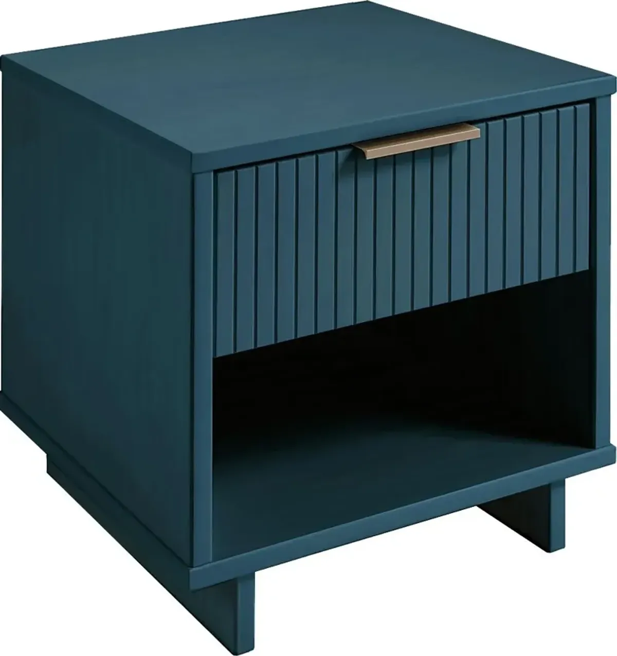 Bremmer V Midnight Blue Nightstand