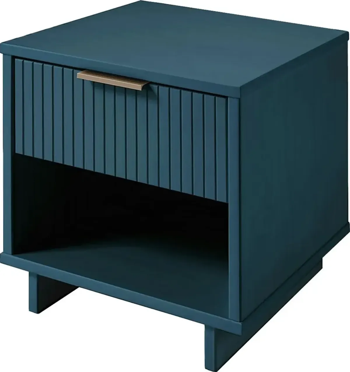 Bremmer V Midnight Blue Nightstand