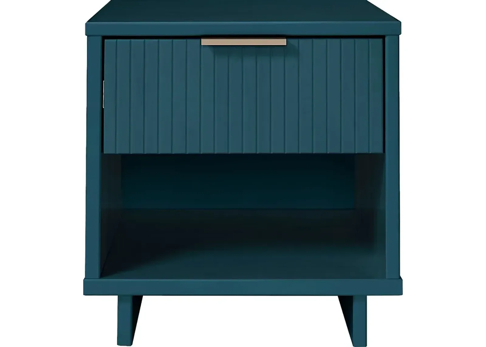 Bremmer V Midnight Blue Nightstand