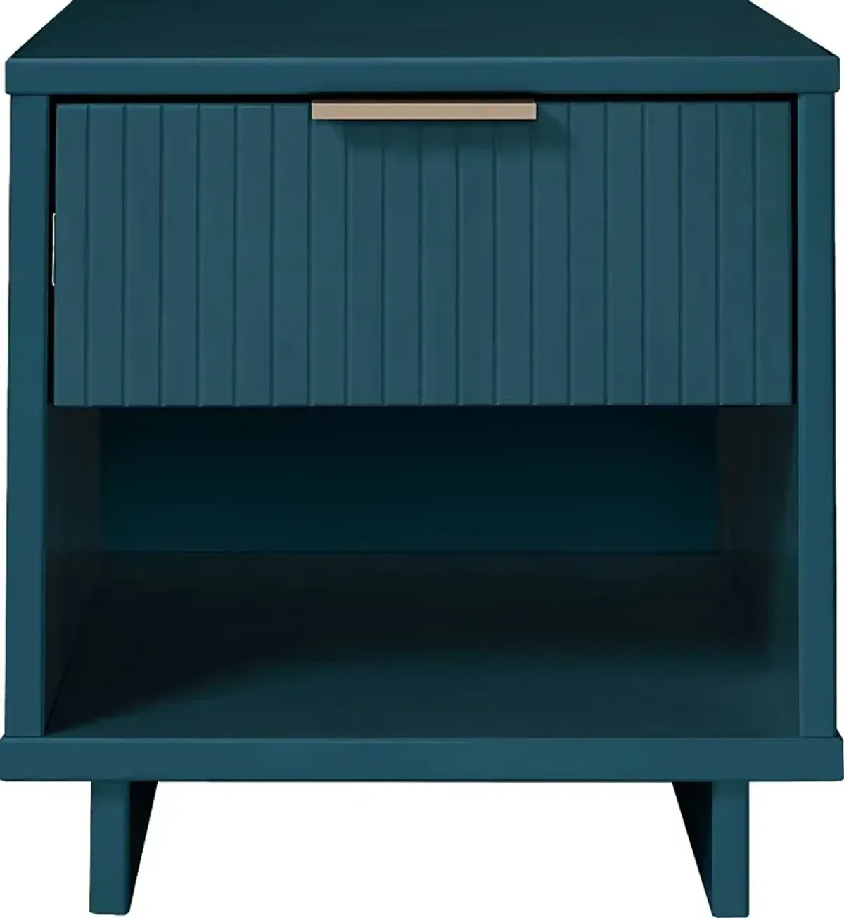 Bremmer V Midnight Blue Nightstand