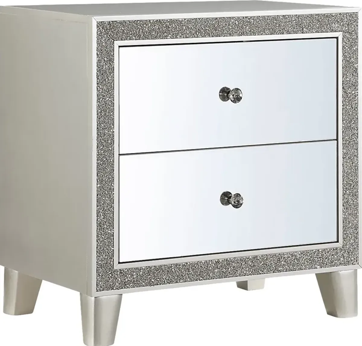 Desiles Champagne Nightstand