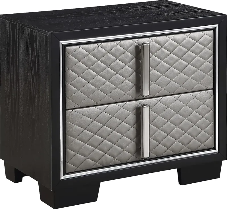 Duplantis Silver Nightstand