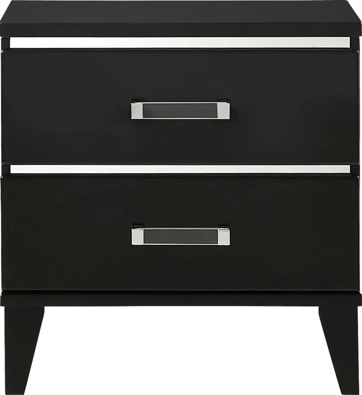 Marcaibo Black Nightstand