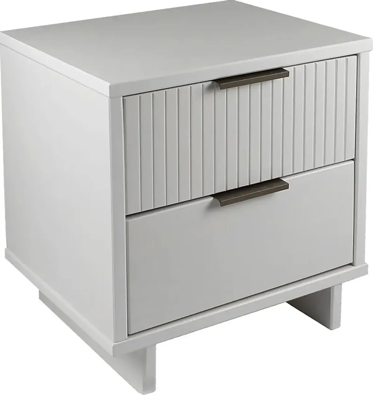 Bremmer VI White Nightstand