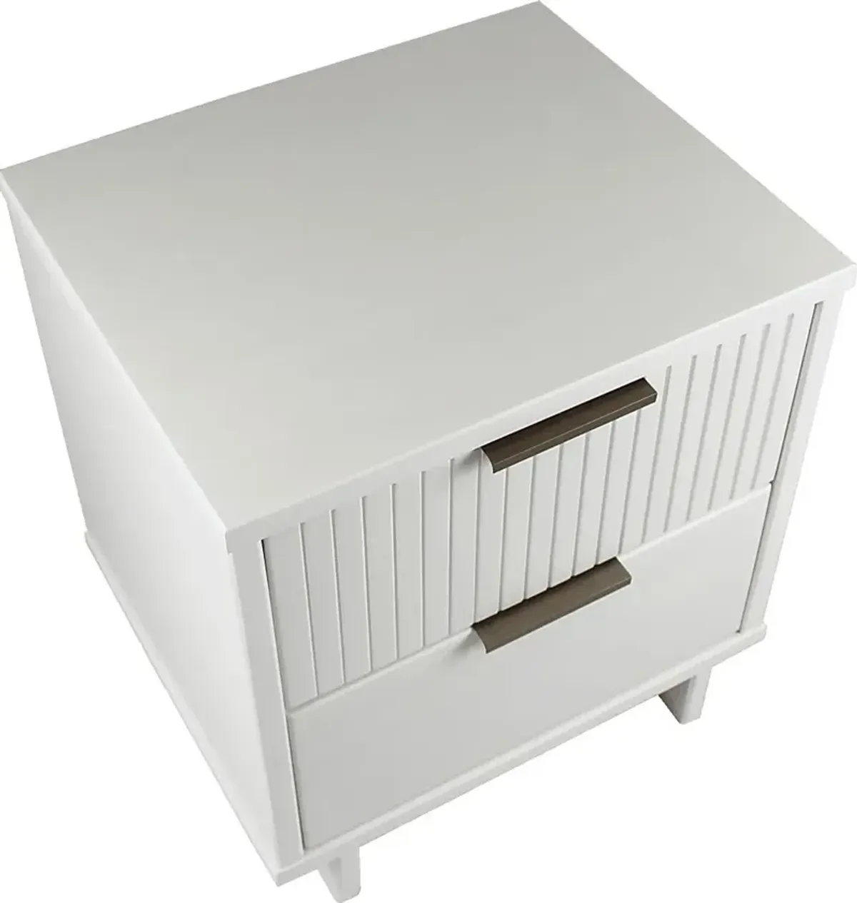 Bremmer VI White Nightstand