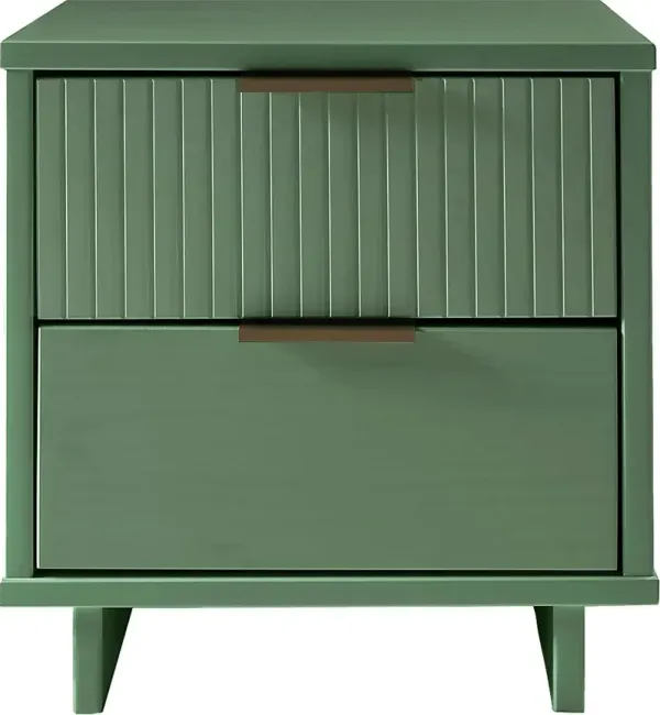 Bremmer VI Green Nightstand