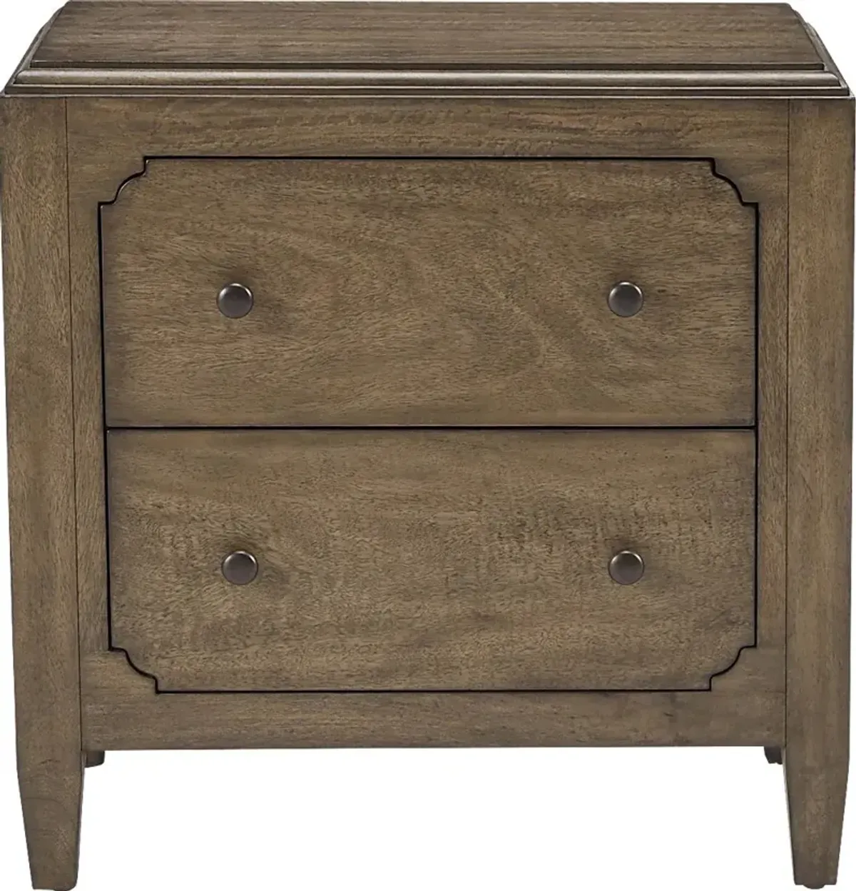 Horsepen Brown Nightstand