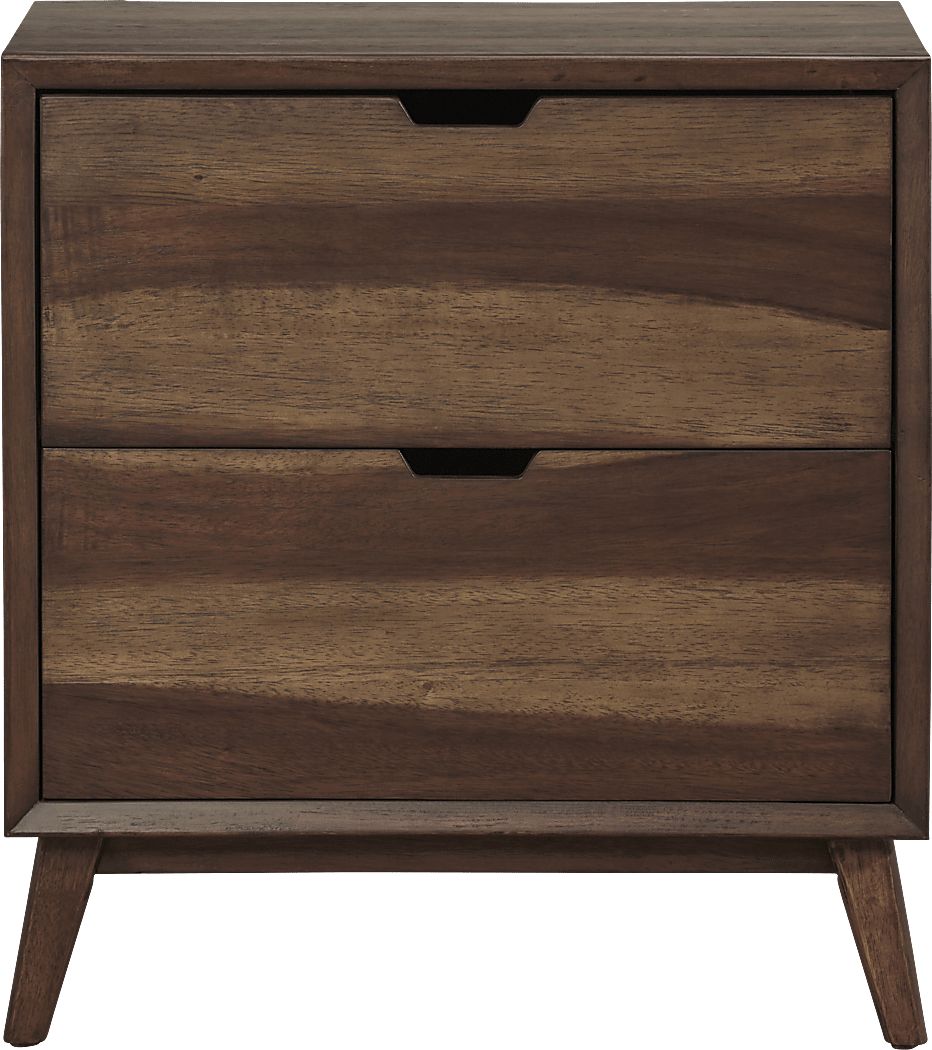 Zerkel I Brown Nightstand