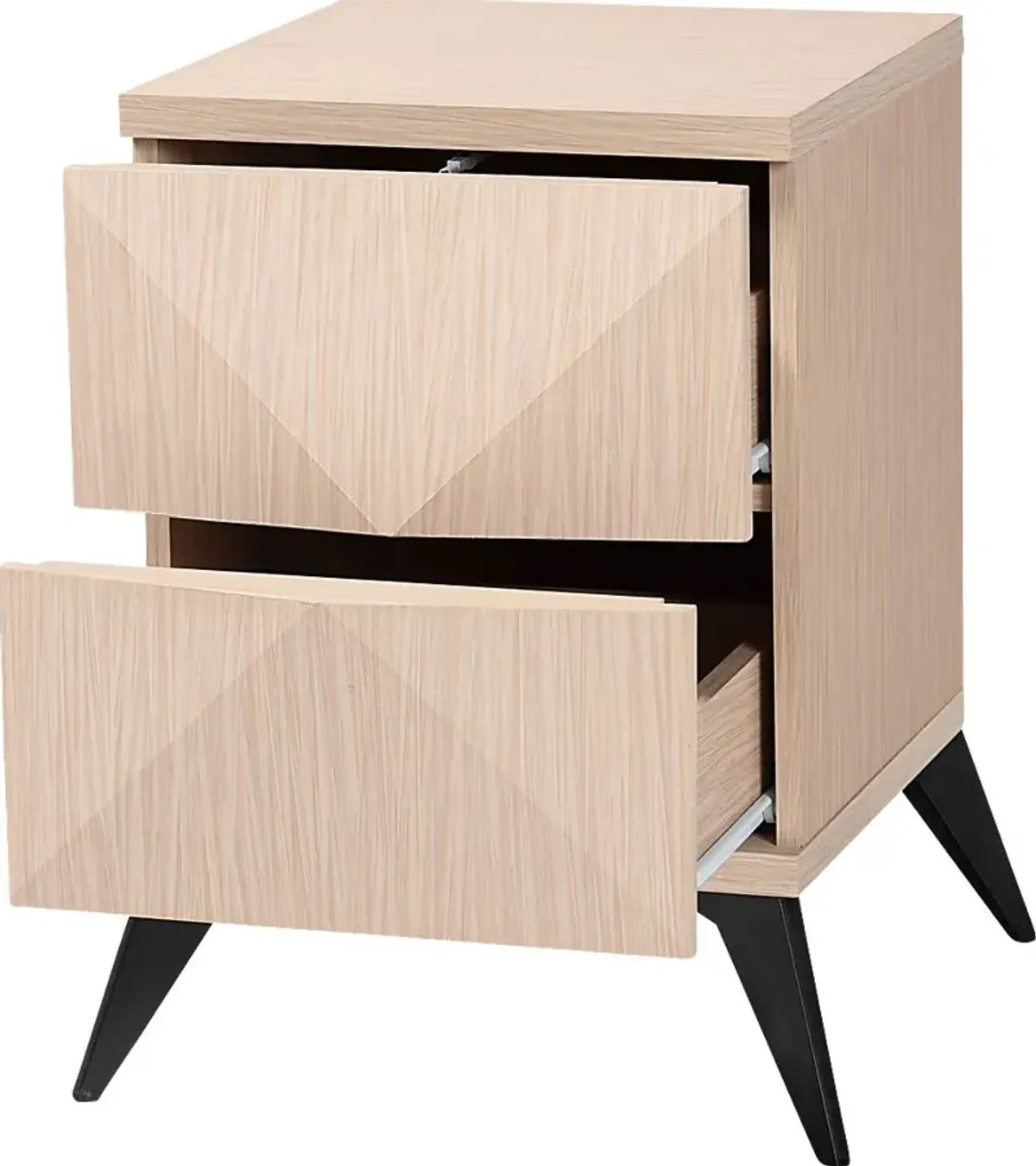 Livius Light Brown Nightstand